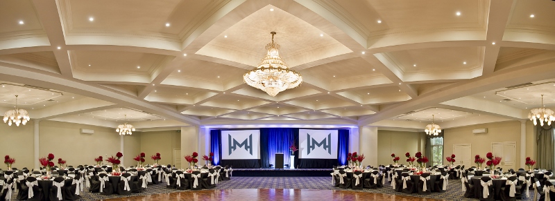 Ballroom event space at Manor on High